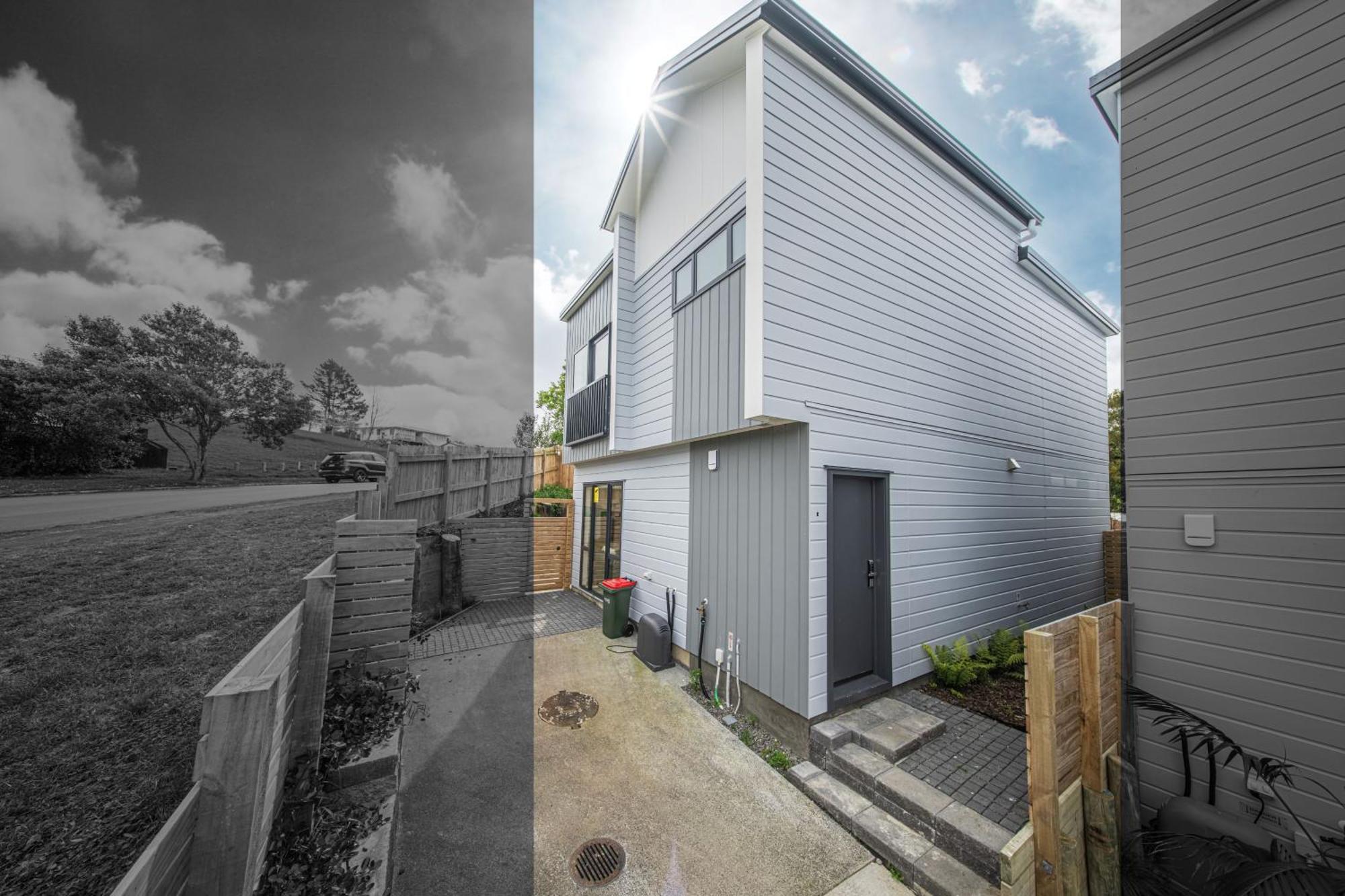 West Harbour Modern 4-Bedroom Retreat Auckland Bilik gambar
